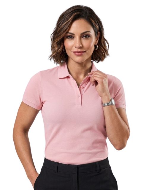 Polo Feminina Estilo Casual para Mulheres